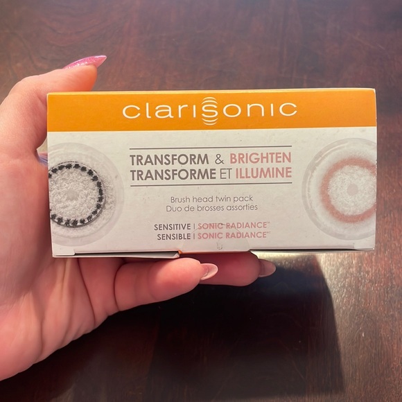 Clarisonic Sonic Radiance Brush head twin pack - Picture 1 of 4